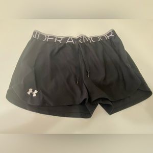 Under Armour loose black shorts